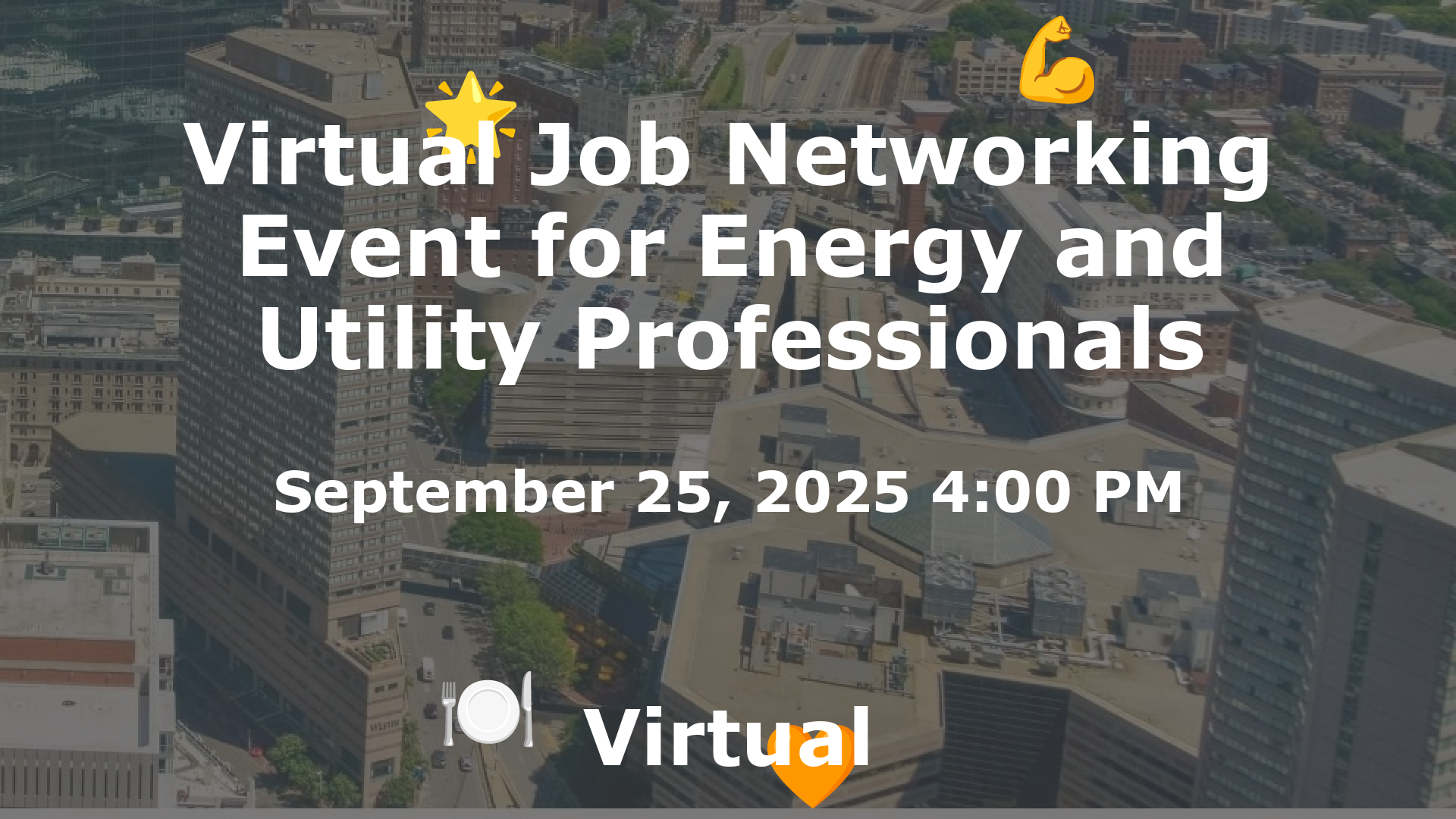 Virtual Job Networking Event for Energy and Utility Professionals event image